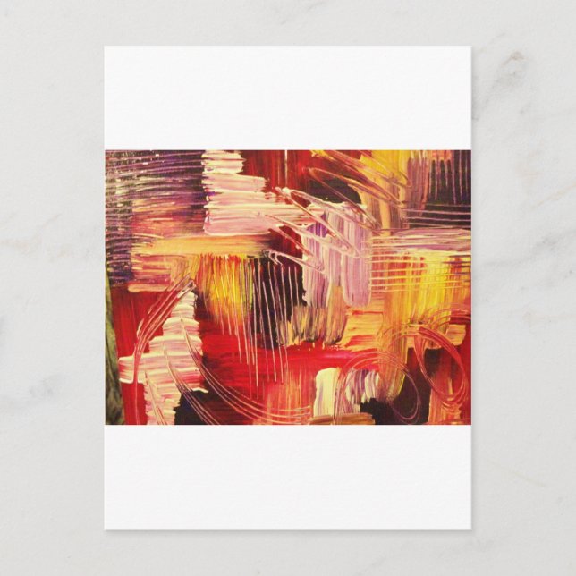 RHAPSODY IN MAGENTA VYKORT (Framsida)