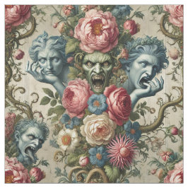 Rhapsody Road - Gothic Påstående Tile Tyg