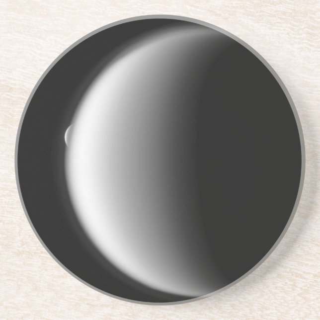 Rhea Emerges från Titan Sandstone Underlägg (Framsidan)