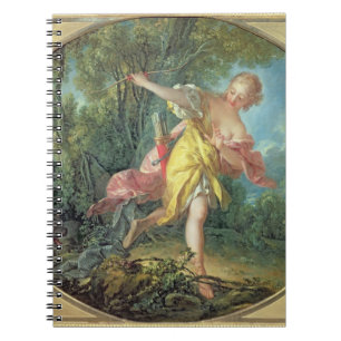 Rhea Sylvia som flyr från vargen, 1756 Anteckningsbok
