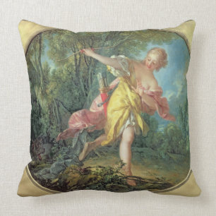 Rhea Sylvia som flyr från vargen, 1756 Kudde