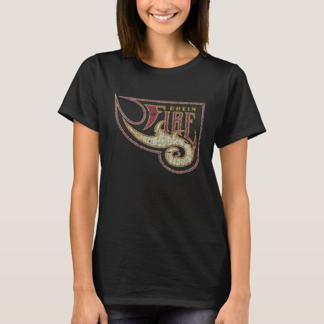Rhein Fire 1995 T Shirt (Framsida)