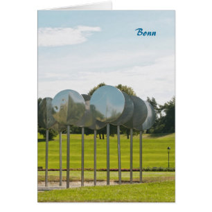 Rheinaue Park i Bonn Hälsningskort