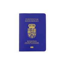 Rheinbergen Passport Cover - blue