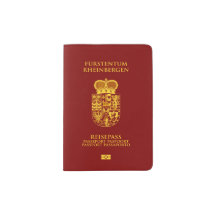 Rheinbergen Passport Cover - burgundy