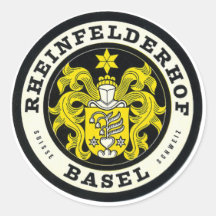 Rheinfelderhof Basel Schweiz Travel Sticker