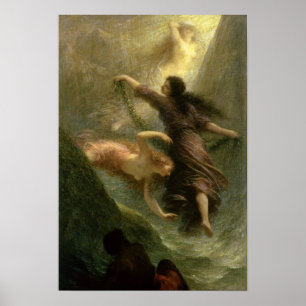 Rheingold, första scenen, 1888 poster