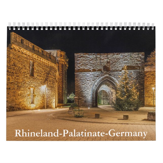 Rheinland-Pfalz-Tyskland kalender (Omslag)