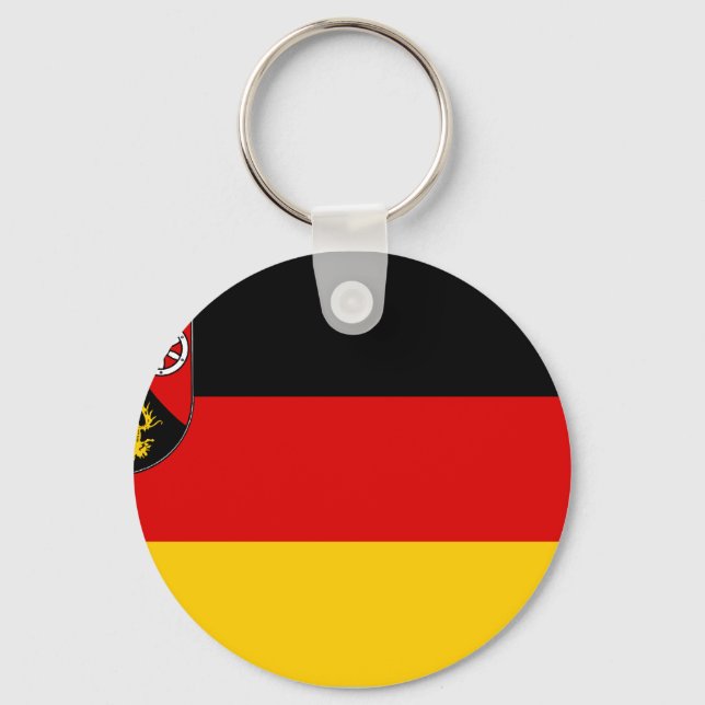 Rheinland-Pfalz, Tyskland Nyckelring (Framsida)