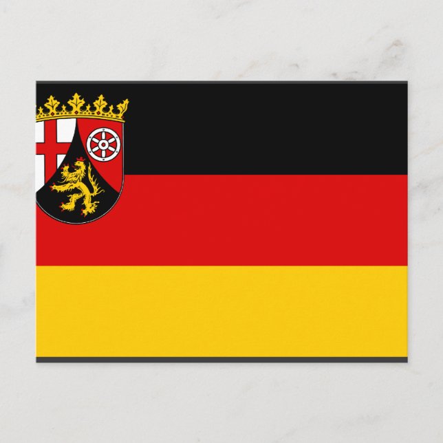 Rheinland-Pfalz, Tyskland Vykort (Framsida)