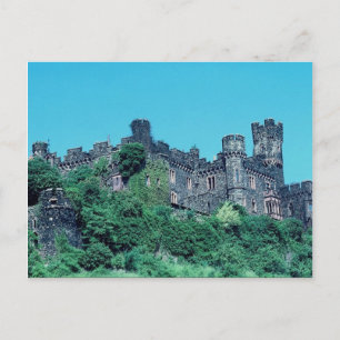 Rheinstein Castle, Rhen River, Tyskland Vykort