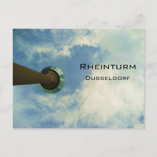 Rheinturm Dusseldorf vykort