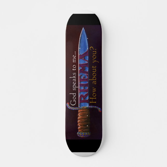 Rhema Skateboard (Framsida)