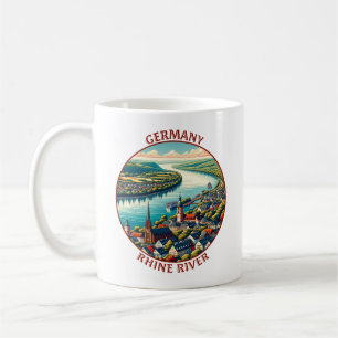 Rhen Tyskland Kaffemugg