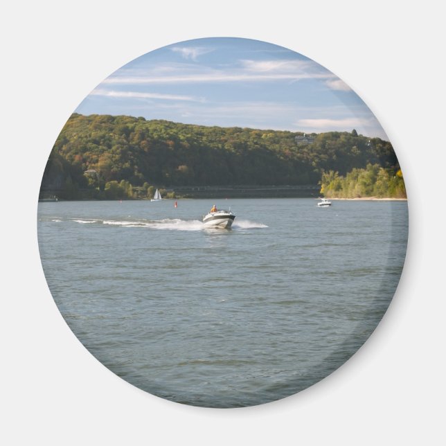 Rhenfloden Magnet (Framsidan)