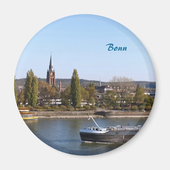Rhenfloden Magnet (Framsidan)