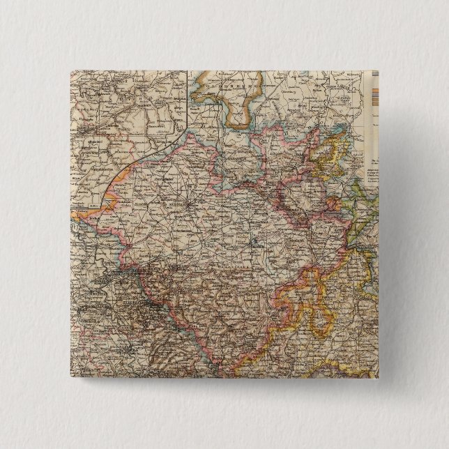 Rhenish Prussia, Westphalia, HesseNassau Knapp (Framsida)