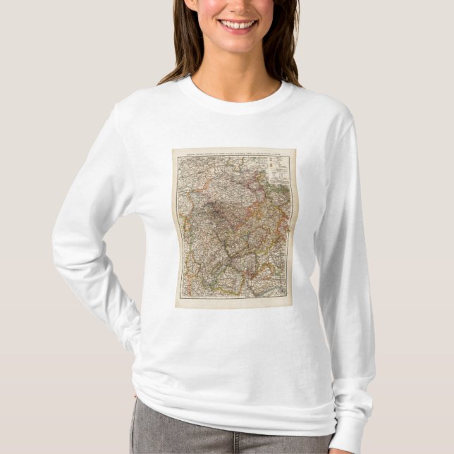 Rhenish Prussia, Westphalia, HesseNassau T-shirt (Framsida)