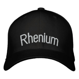Rhenium Broderad Keps