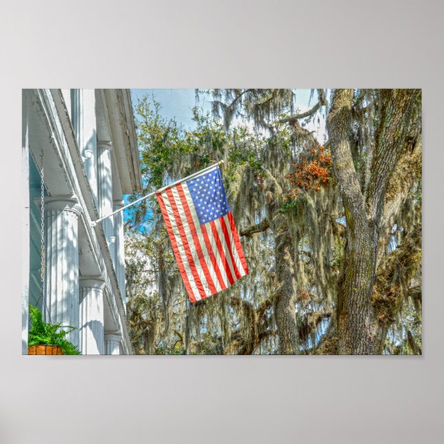 Rhett House Inn, Beaufort, South Carolina Poster (Framsidan)