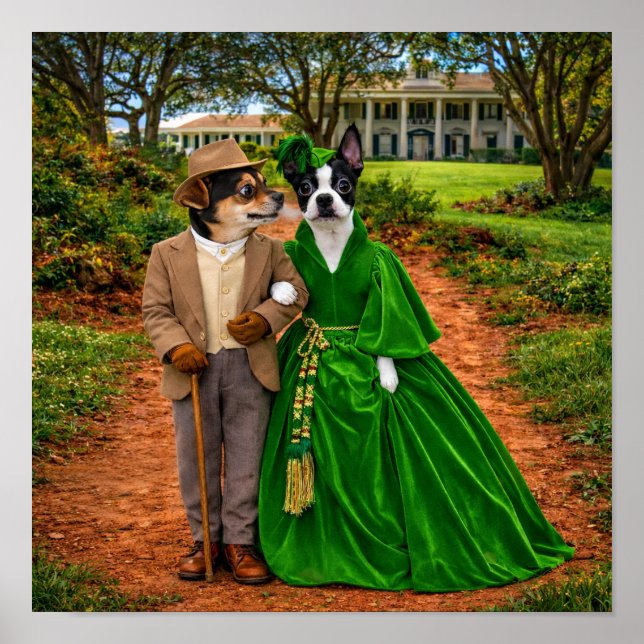 "Rhett & Scarlett" Poster (Framsidan)