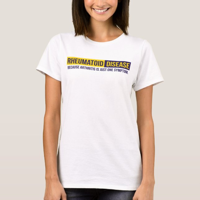 Rheumatoid sjukdomT-tröja T Shirt (Framsida)