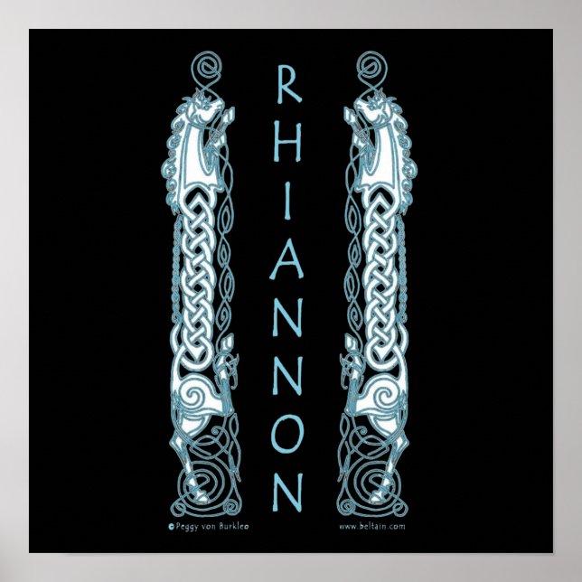 Rhiannon Celtic Art Prints Poster (Framsidan)