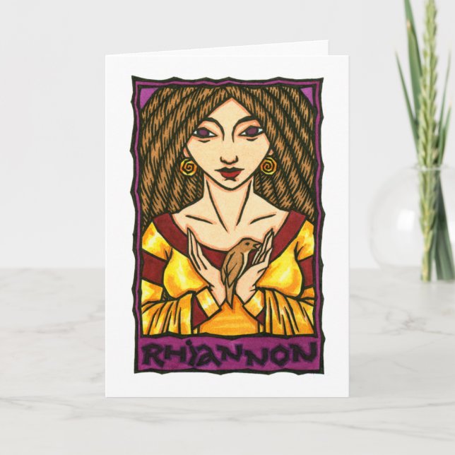 Rhiannon Greeting Card Kort (Framsida)