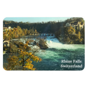 Rhine Falls i Schweitz Magnet