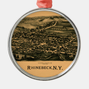 Rhinebeck 1890 julgransprydnad metall