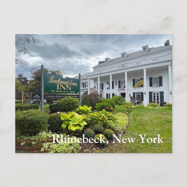 Rhinebeck New York Vykort (Framsida)
