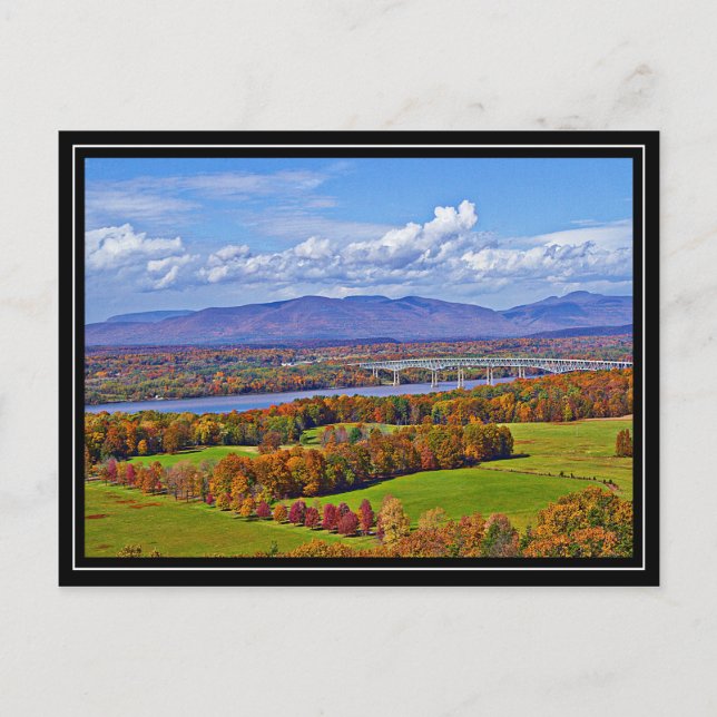 Rhinecliff Bridge i fallet Vykort (Framsida)