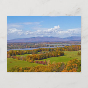Rhinecliff Bridge i fallet Vykort