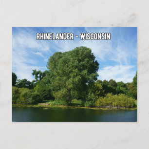 Rhinelander Wisconsin vykort