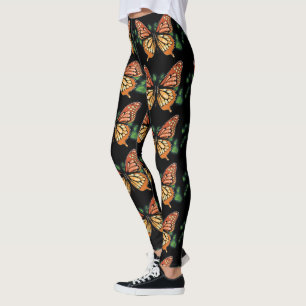 Rhinestone Butterfly Leggings
