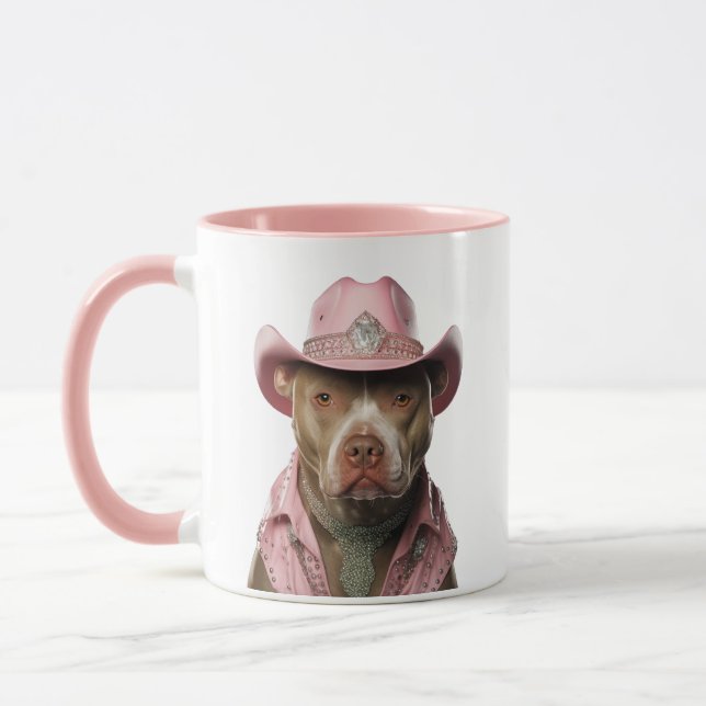 Rhinestone CowboyPitbull Mugg (Vänster)