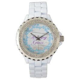 Rhinestone Fantastisk Grace Women's Watch Armbandsur