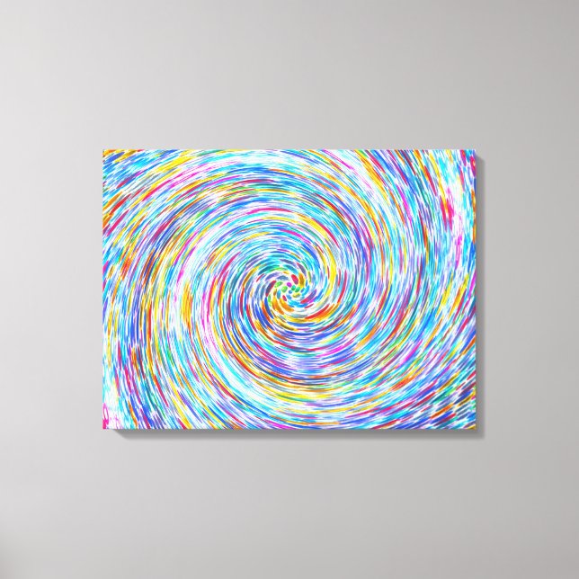 RhineStone Swirl-Kanvastryck Canvastryck (Framsida)