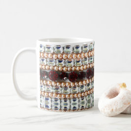 Rhinestones rubies spp. kaffemugg