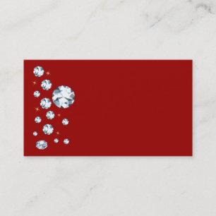 Rhinestonevisitkortar Visitkort