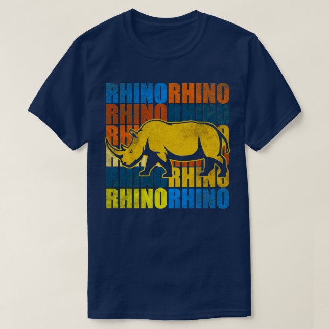 Rhino2 T Shirt (Design framsida)