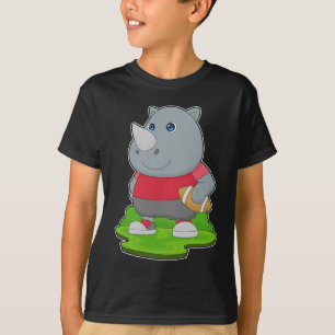 Rhino American Football Sports T Shirt