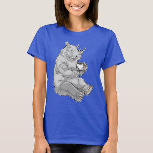 Rhino Coffee Kopp T Shirt