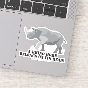 Rhino Conservation Klistermärken