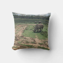 Rhino Cotton Dekorativ kudde