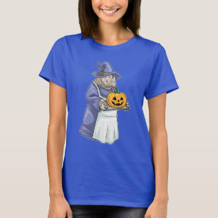 Rhino Halloween Witch Baker T Shirt