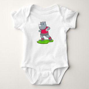 Rhino Handball-spelarhandboll T Shirt
