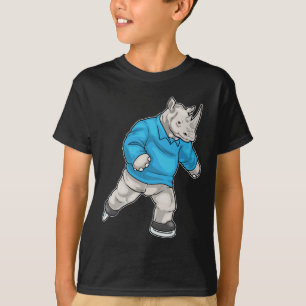 Rhino Ice-skridskor T Shirt