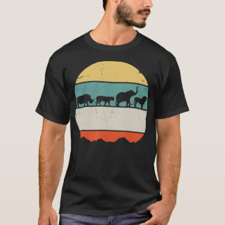 Rhino Lejon elefant från Afrika | Wildlife Gift T Shirt