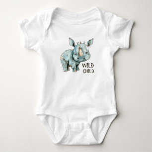 Rhino-meddelande T Shirt